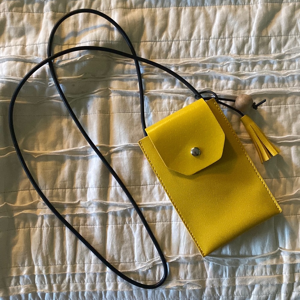 MINISO Yellow Crossbody Bag